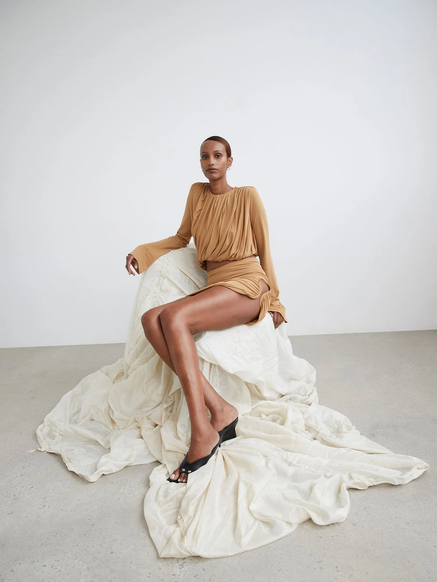 08 Bhavna Top | Almond