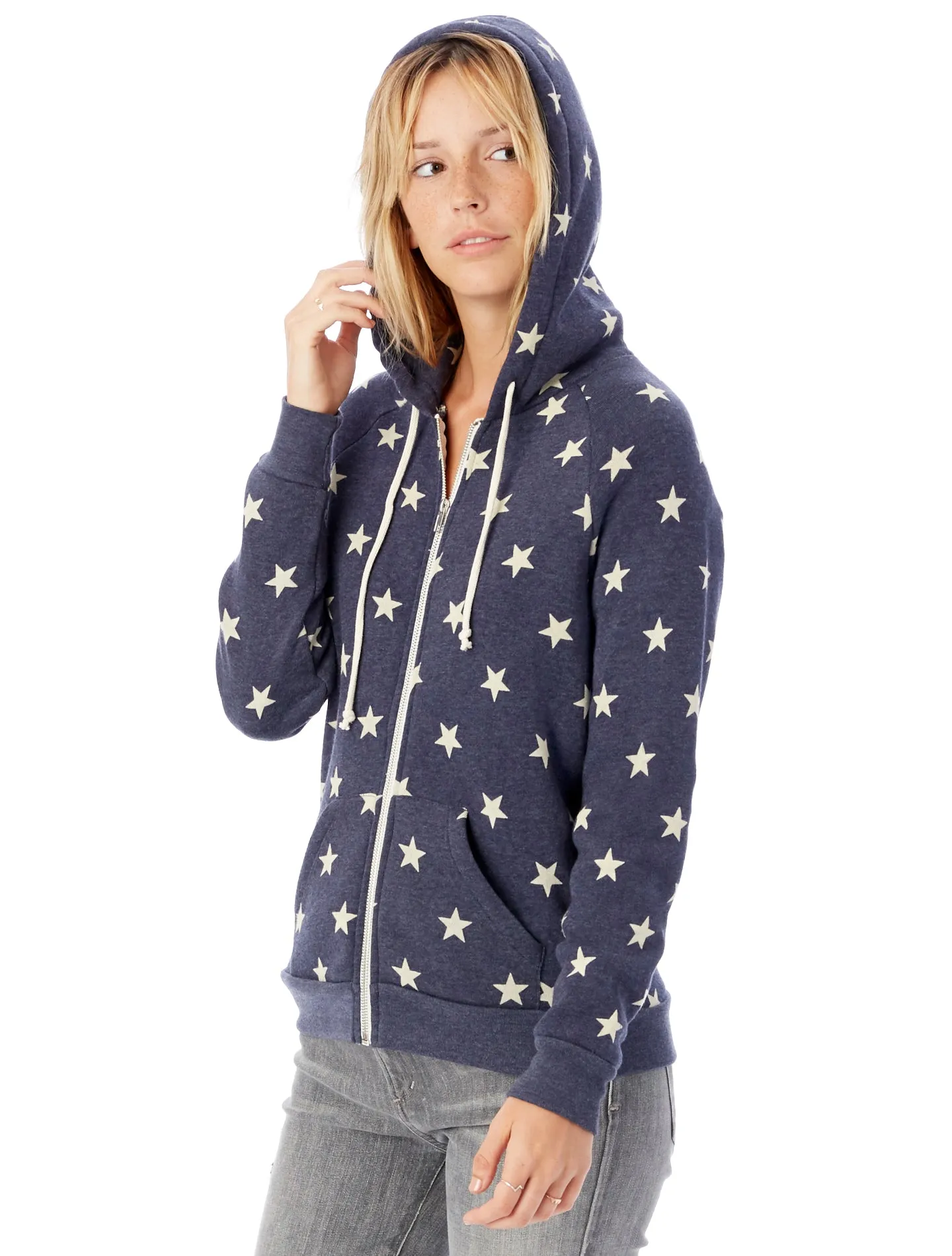 09573F2 Alternative Apparel Adrian Eco-Fleece Zip Hoodie
