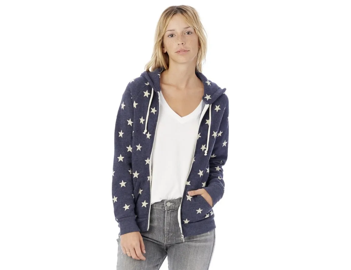 09573F2 Alternative Apparel Adrian Eco-Fleece Zip Hoodie