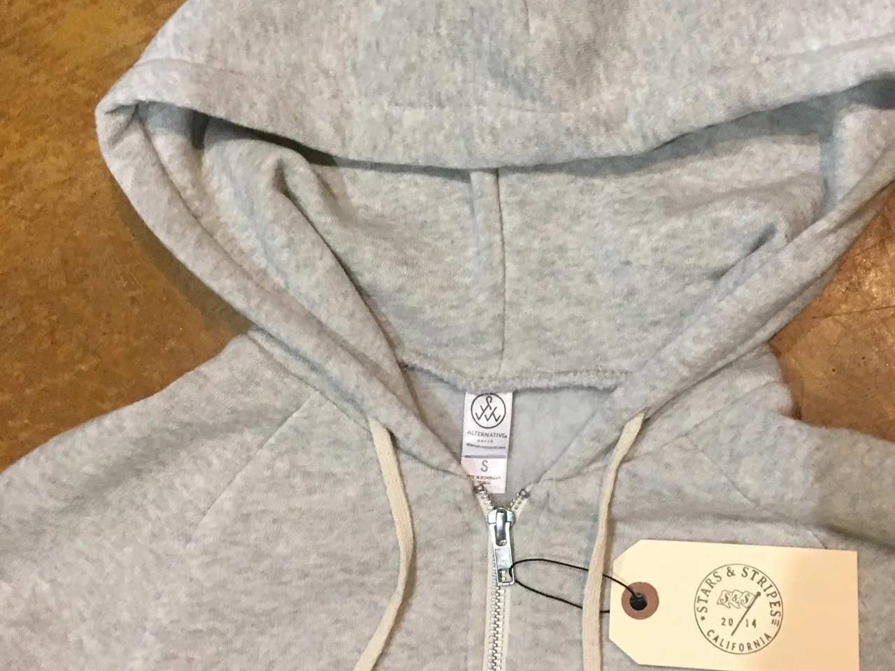 09573F2 Alternative Apparel Adrian Eco-Fleece Zip Hoodie