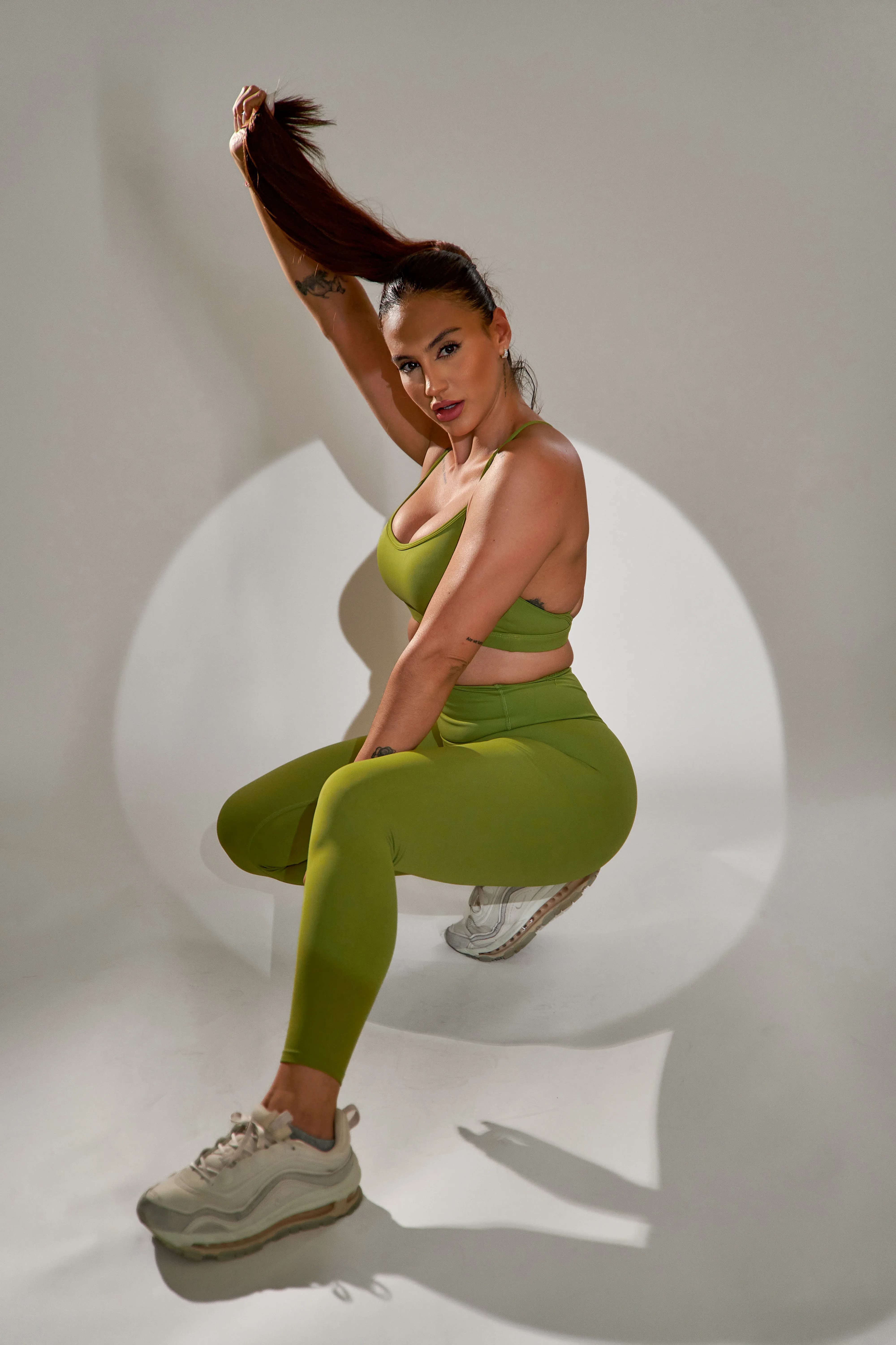 3 Variants Yoga Set Workout Outfits ( Zipper Jacket)