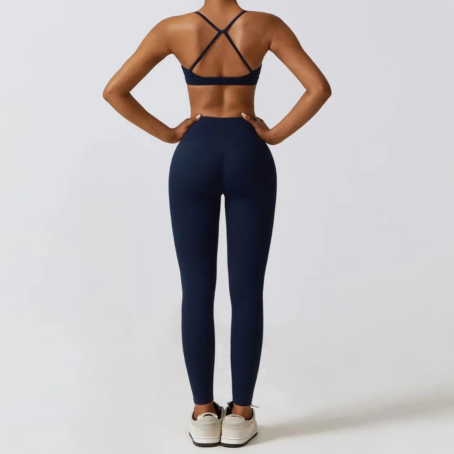 3 Variants Yoga Set Workout Outfits ( Zipper Jacket)