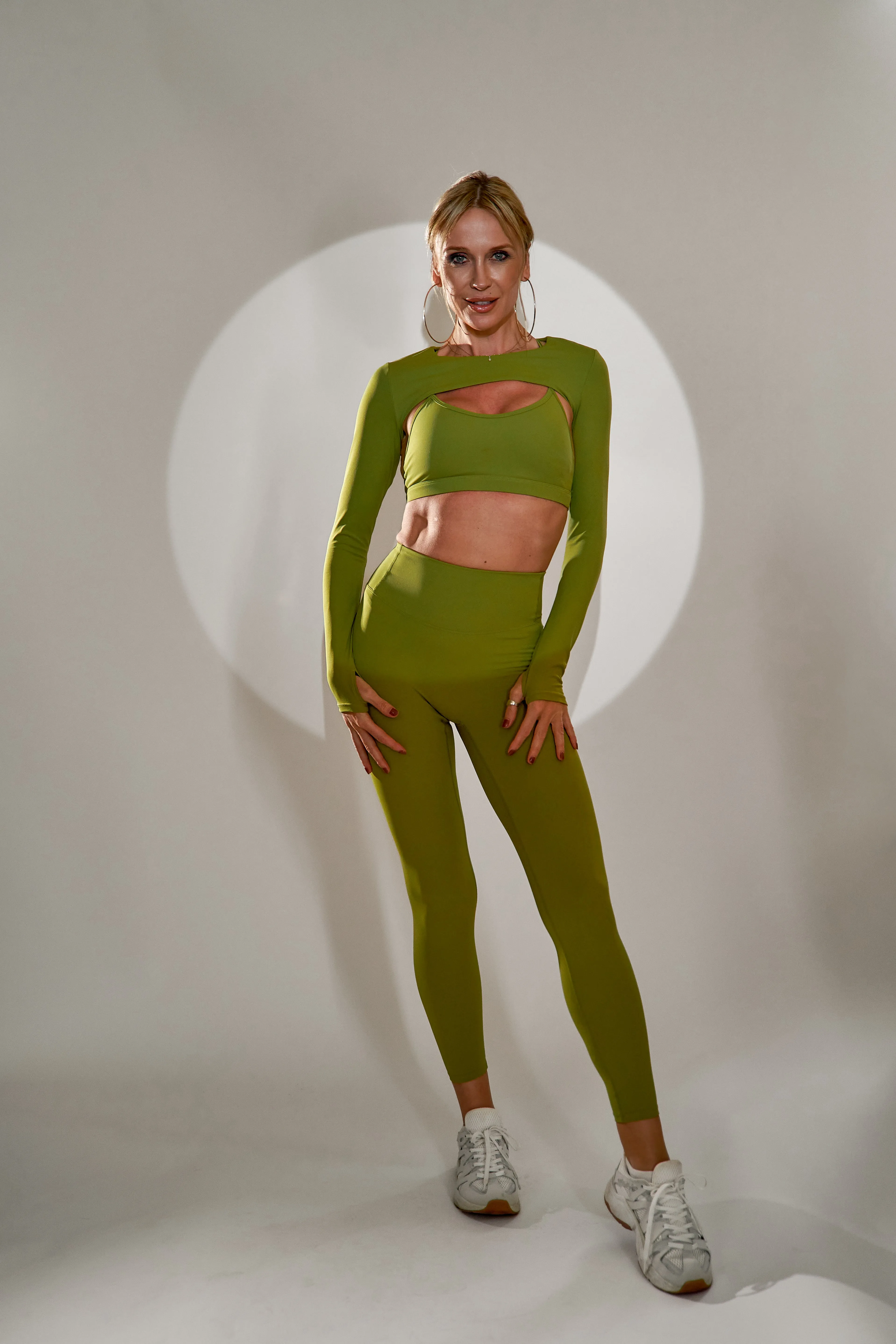 3 Variants Yoga Set Workout Outfits ( Zipper Jacket)