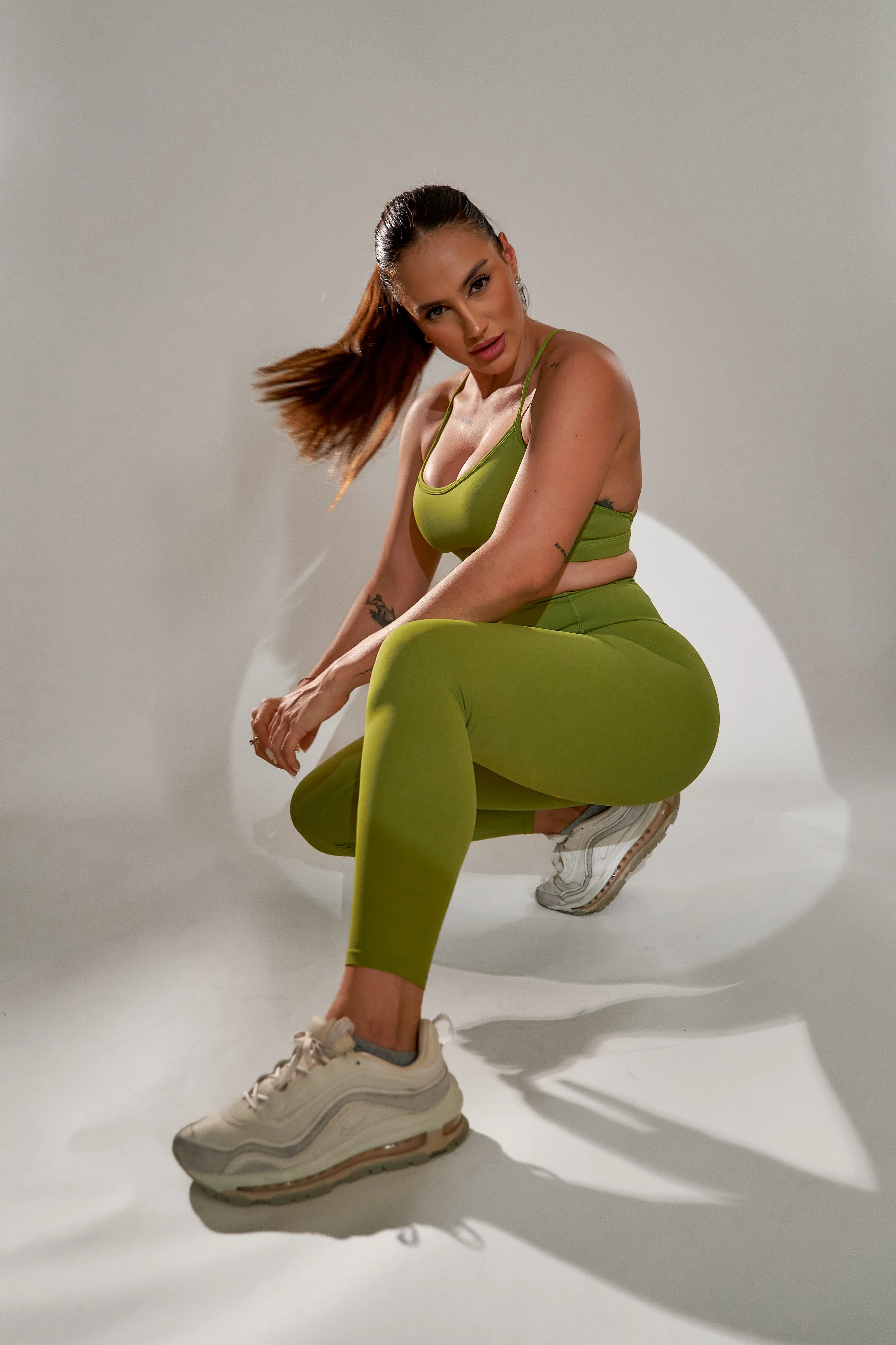 3 Variants Yoga Set Workout Outfits ( Zipper Jacket)