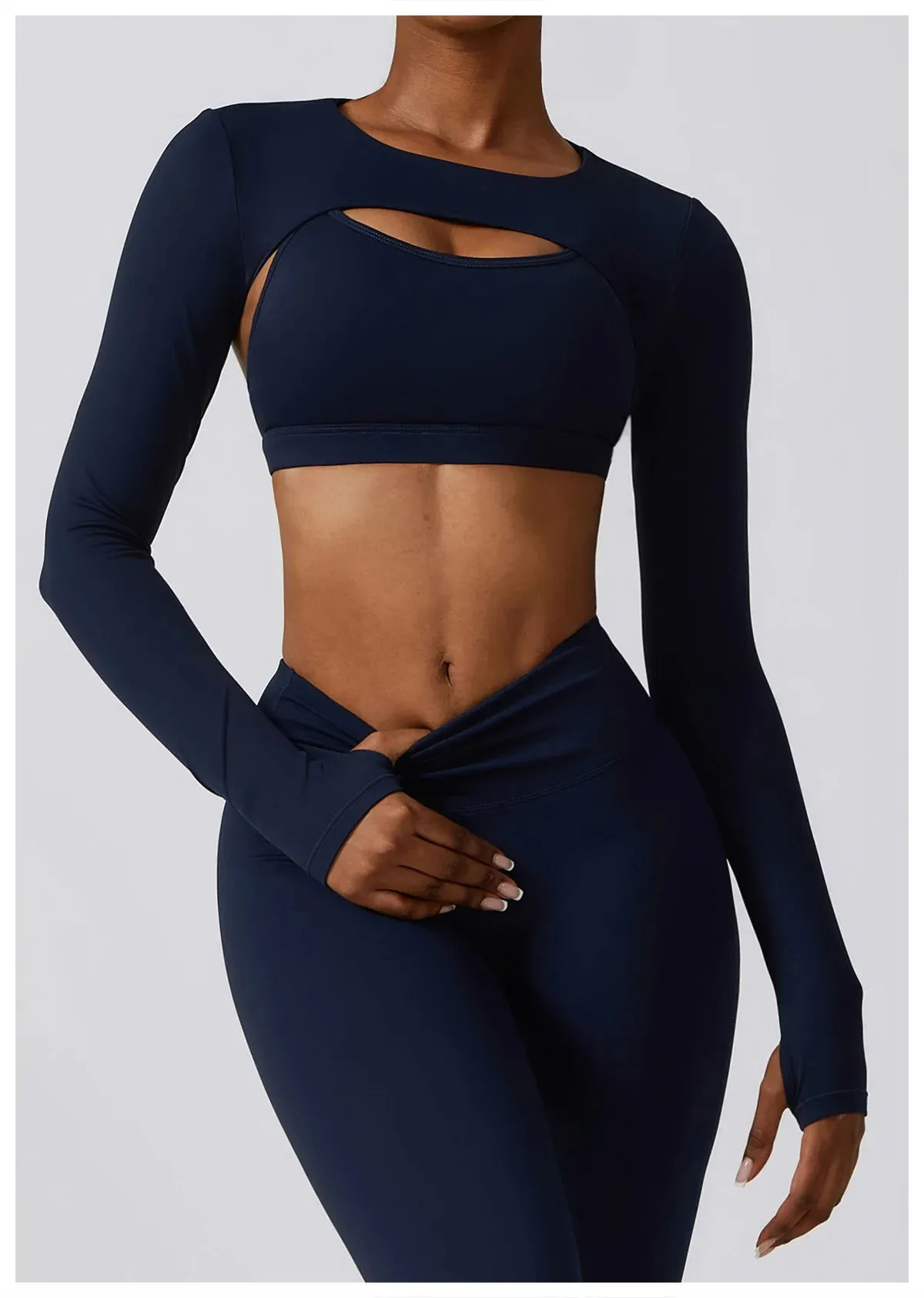 3 Variants Yoga Set Workout Outfits