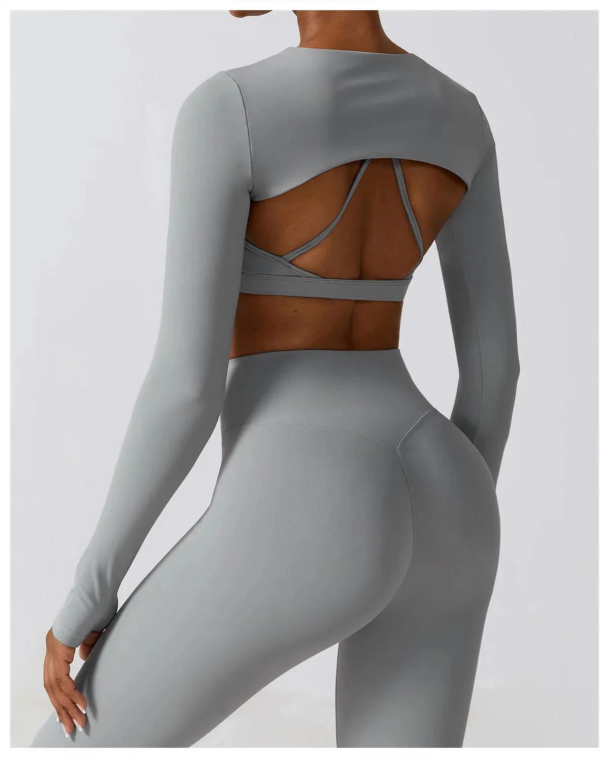 3 Variants Yoga Set Workout Outfits
