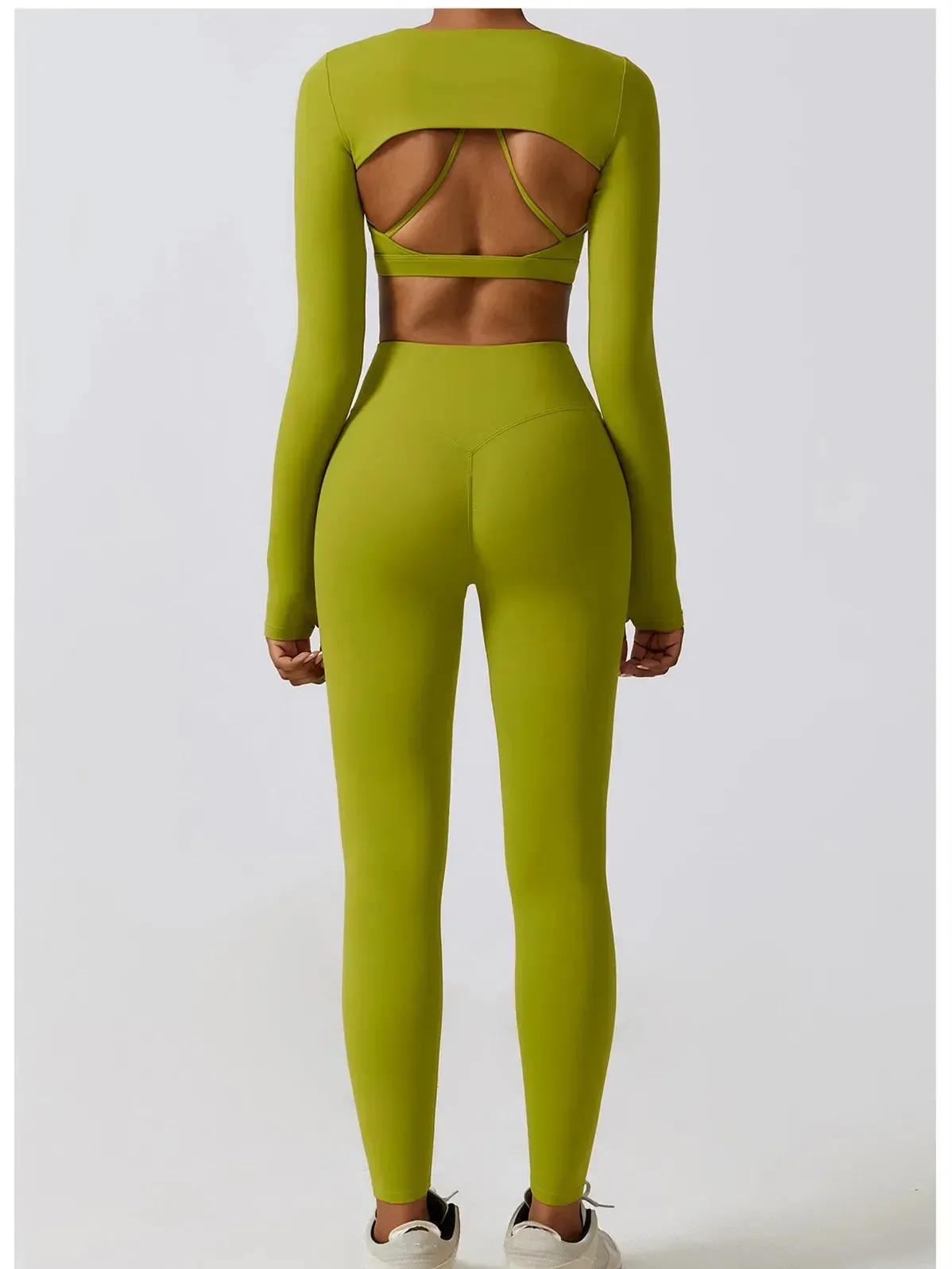 3 Variants Yoga Set Workout Outfits