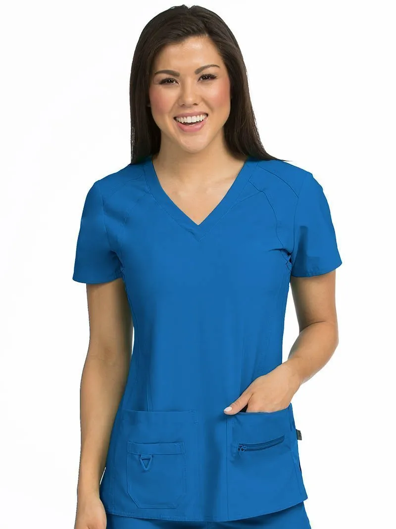 8416 V-NECKLINE RACERBACK TOP