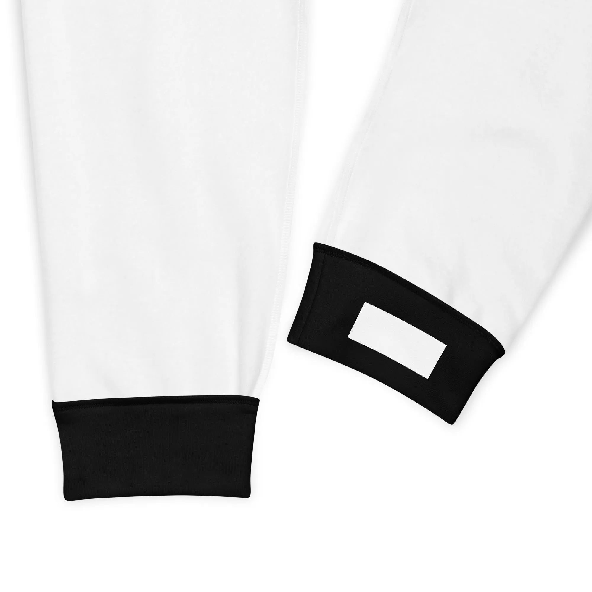 8xquiZit Collection T8T White Marble Men's Joggers - Black