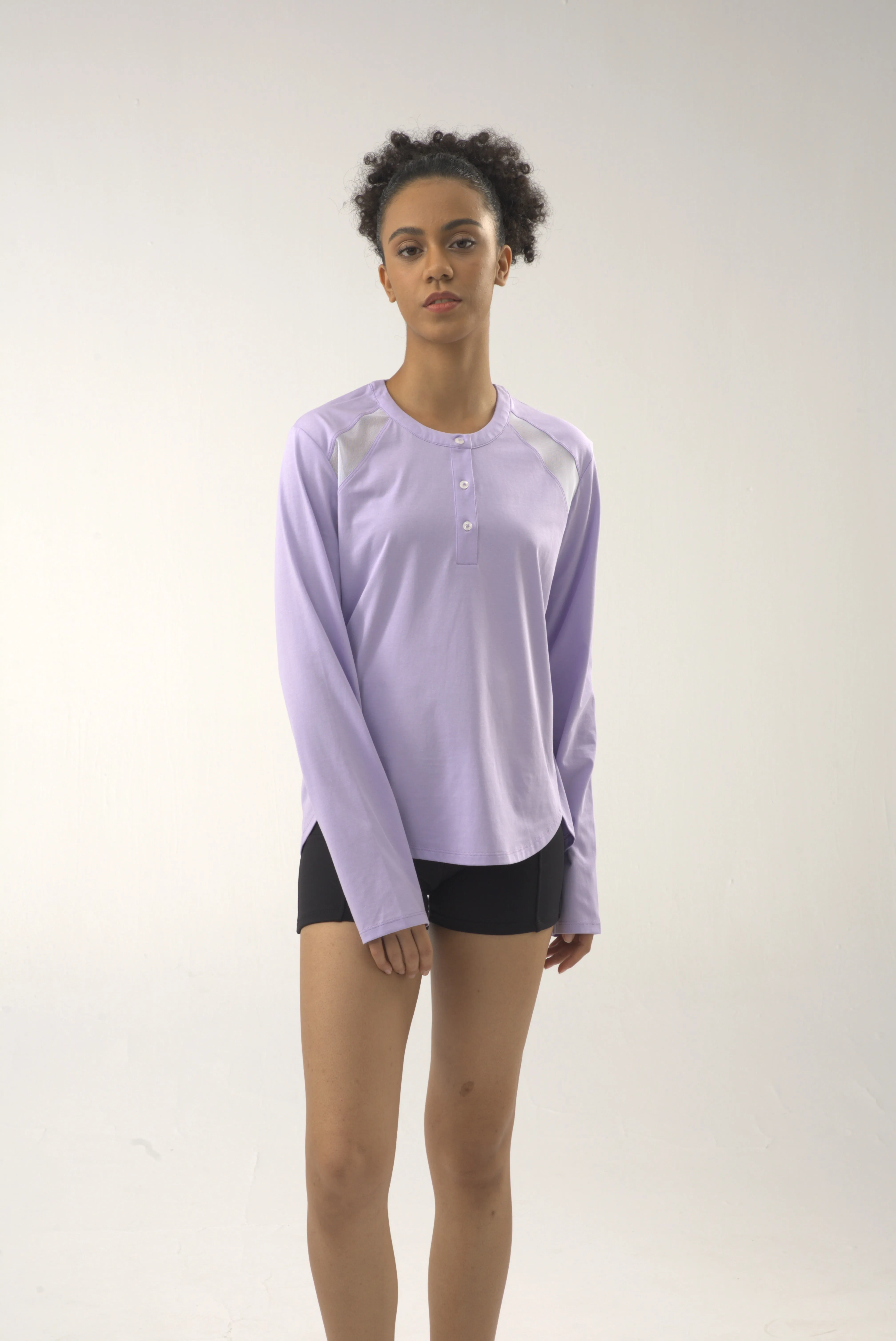 AARYA Women's Cotton Long Sleeve Workout Top