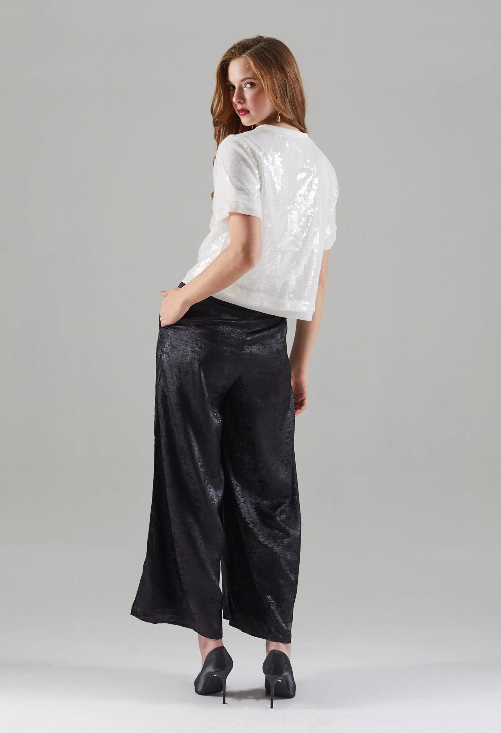 Agleam Shimmer Blouse