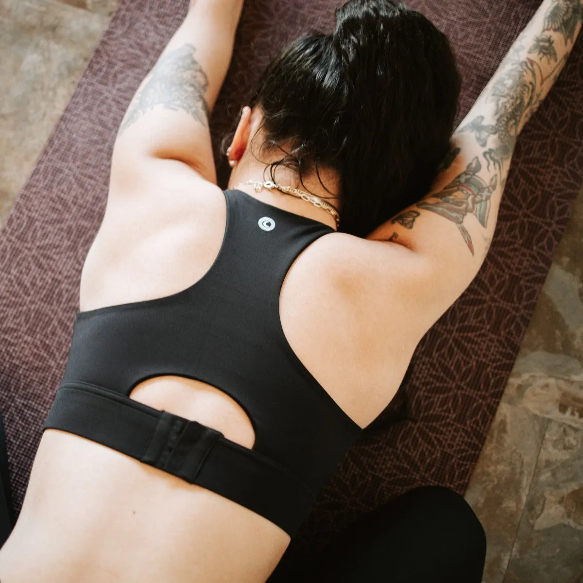 AIRE Ultra-Soft Dynamic Adjustable Bra | A-D  Cup | High Support  From DYM Athletics