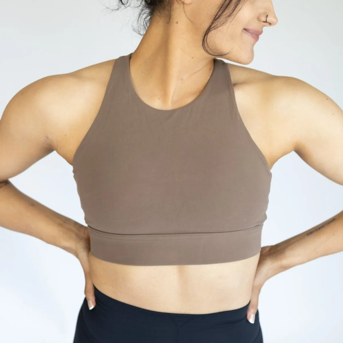 AIRE Ultra-Soft Dynamic Adjustable Bra | A-D  Cup | High Support  From DYM Athletics