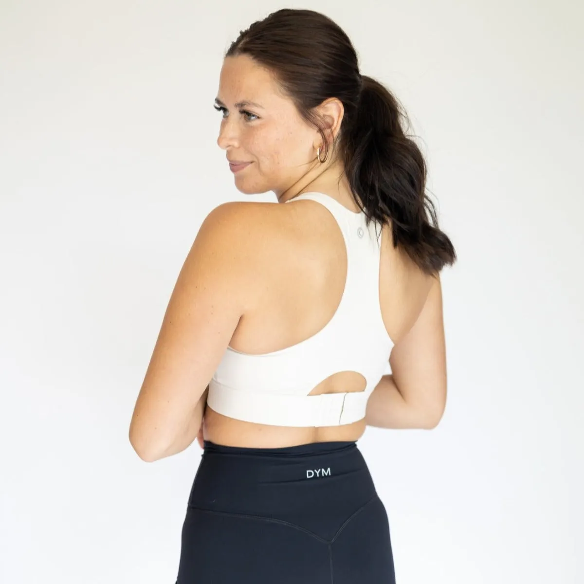 AIRE Ultra-Soft Dynamic Adjustable Bra | A-D  Cup | High Support  From DYM Athletics