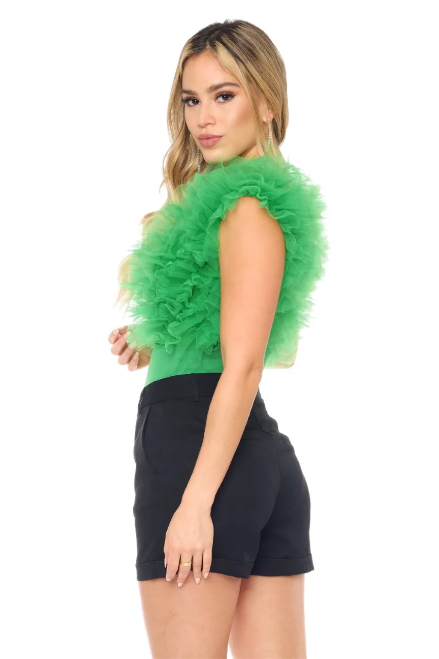 Akiele Ruffle Top