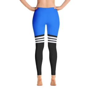 All Day Comfort Full Length Leggings Pacific Supply Stripe