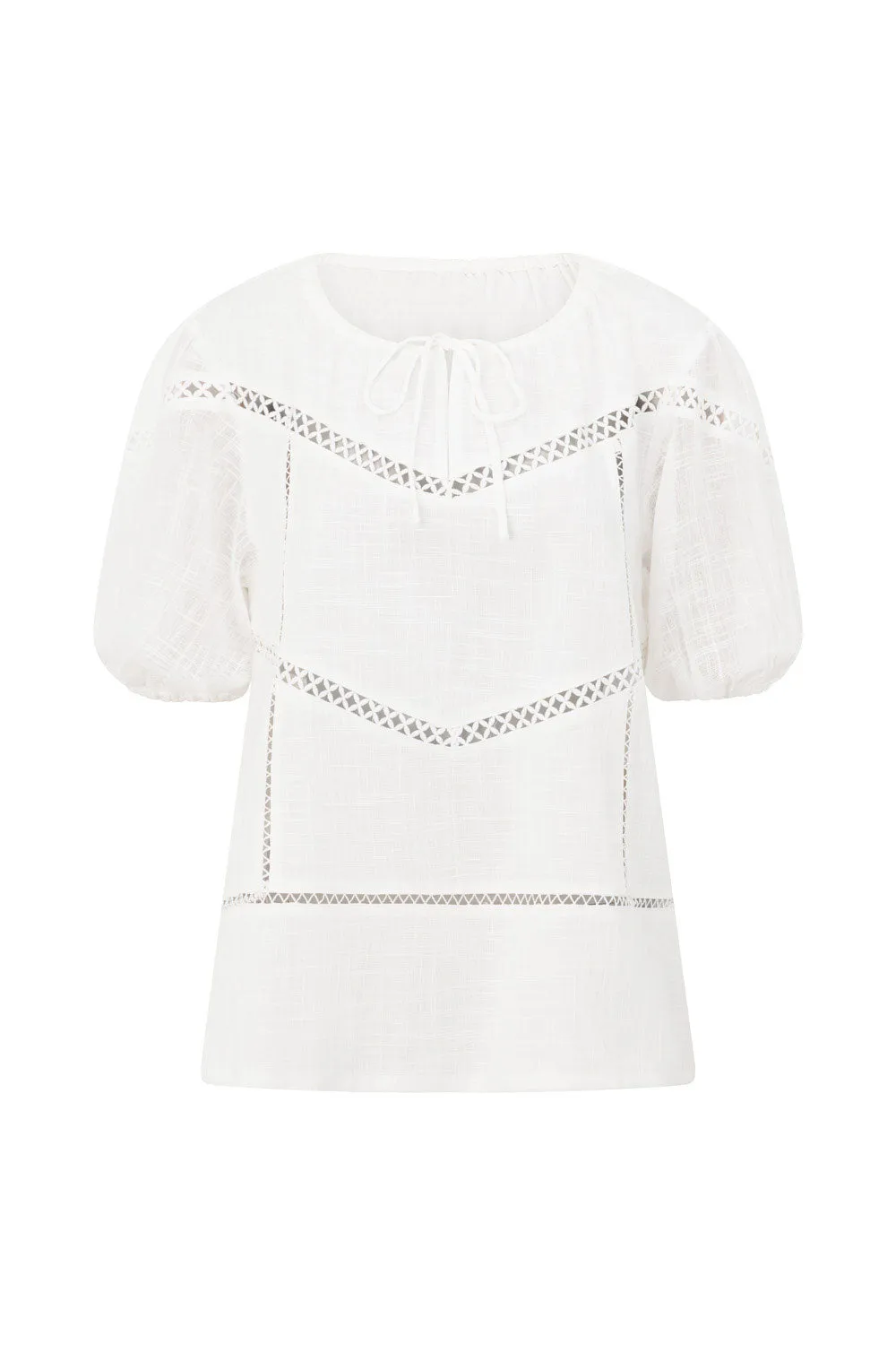 Amelia Top - White