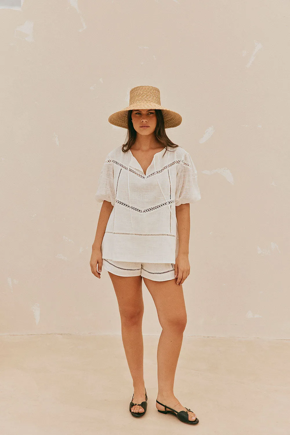 Amelia Top - White