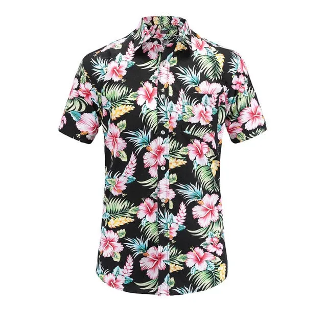 'A'ole Pilikia' Hawaiian-Style Button up