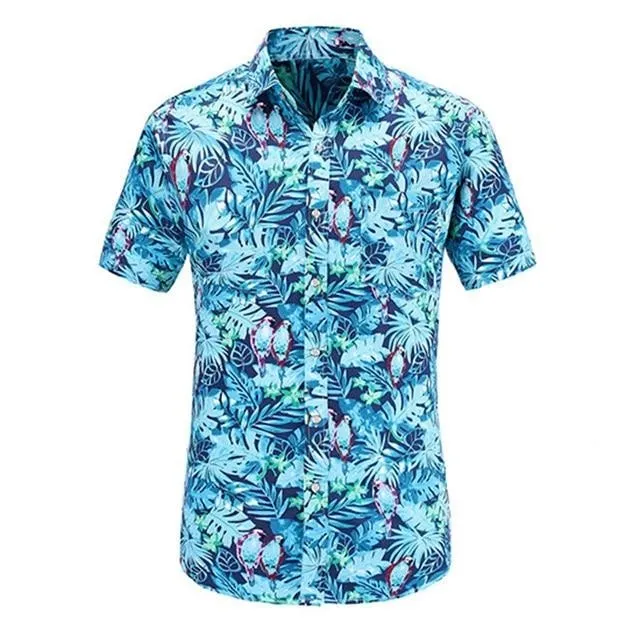 'A'ole Pilikia' Hawaiian-Style Button up