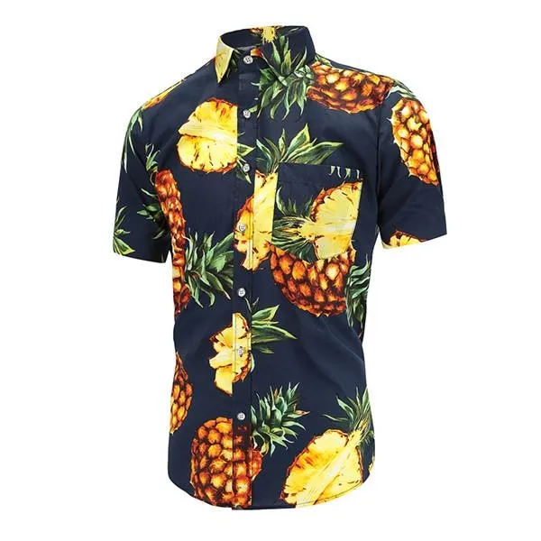 'A'ole Pilikia' Hawaiian-Style Button up