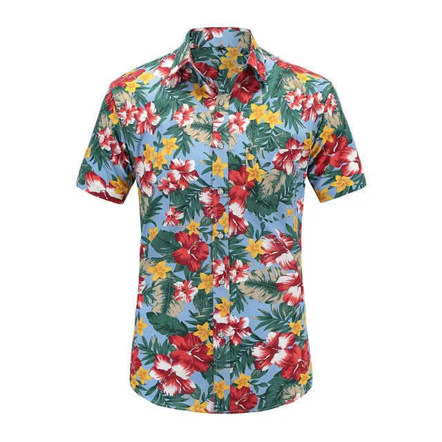 'A'ole Pilikia' Hawaiian-Style Button up