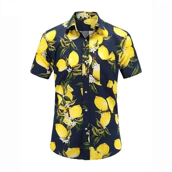 'A'ole Pilikia' Hawaiian-Style Button up
