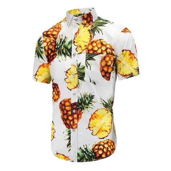 'A'ole Pilikia' Hawaiian-Style Button up