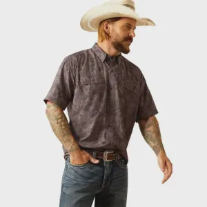 Ariat Men's VentTEK Outbound Classic Fit Short Sleeve Shirt Nine Iron 1055120