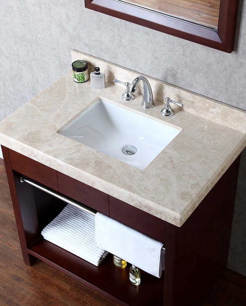 Ariel by Seacliff Seabrook 36" Single-Sink Bathroom Vanity Set With Mirror SCSEA36SWA