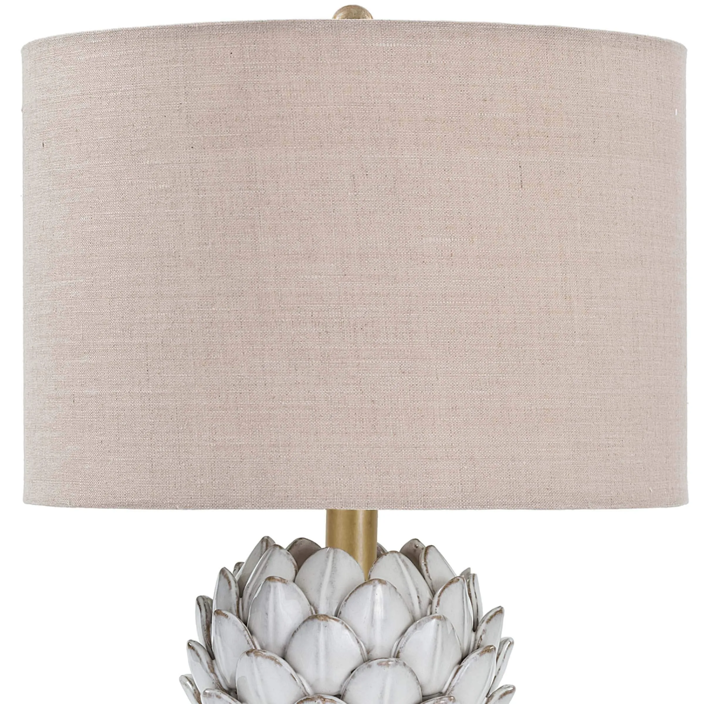 ARTICHOKE CERAMIC TABLE LAMP