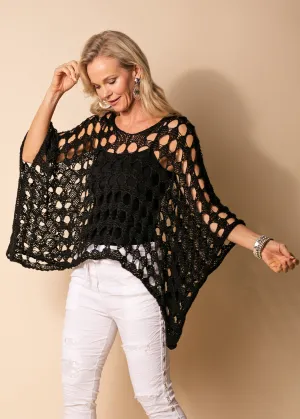 Asha Knit Top in Black