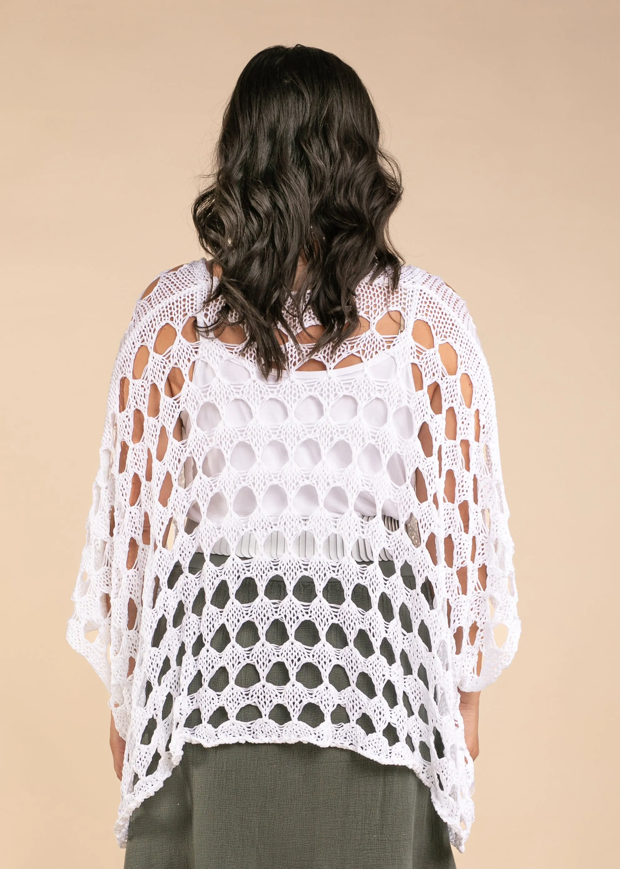 Asha Knit Top in White