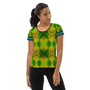 Athletic T-Shirt (Her/Muliebris)(Tree Link Stripe) RJSTH@Fabric#10 RJSTHS2021 RJS