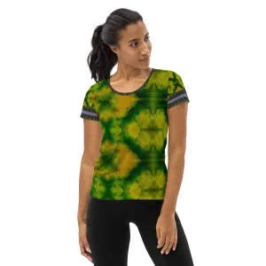 Athletic T-Shirt (Her/Muliebris)(Tree Link Stripe) RJSTH@Fabric#5 RJSTHS2021 RJS