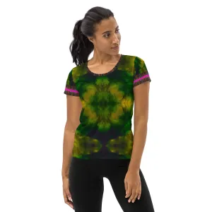 Athletic T-Shirt (Her/Muliebris)(Tree Link Stripe) RJSTH@Fabric#7 RJSTHS2021 RJS