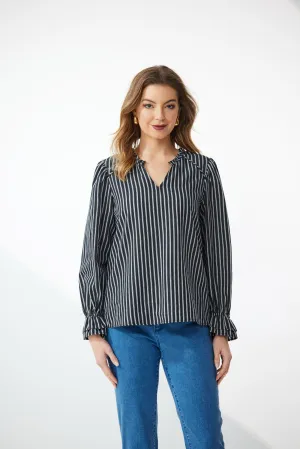 Atlanta Stripe Blouse