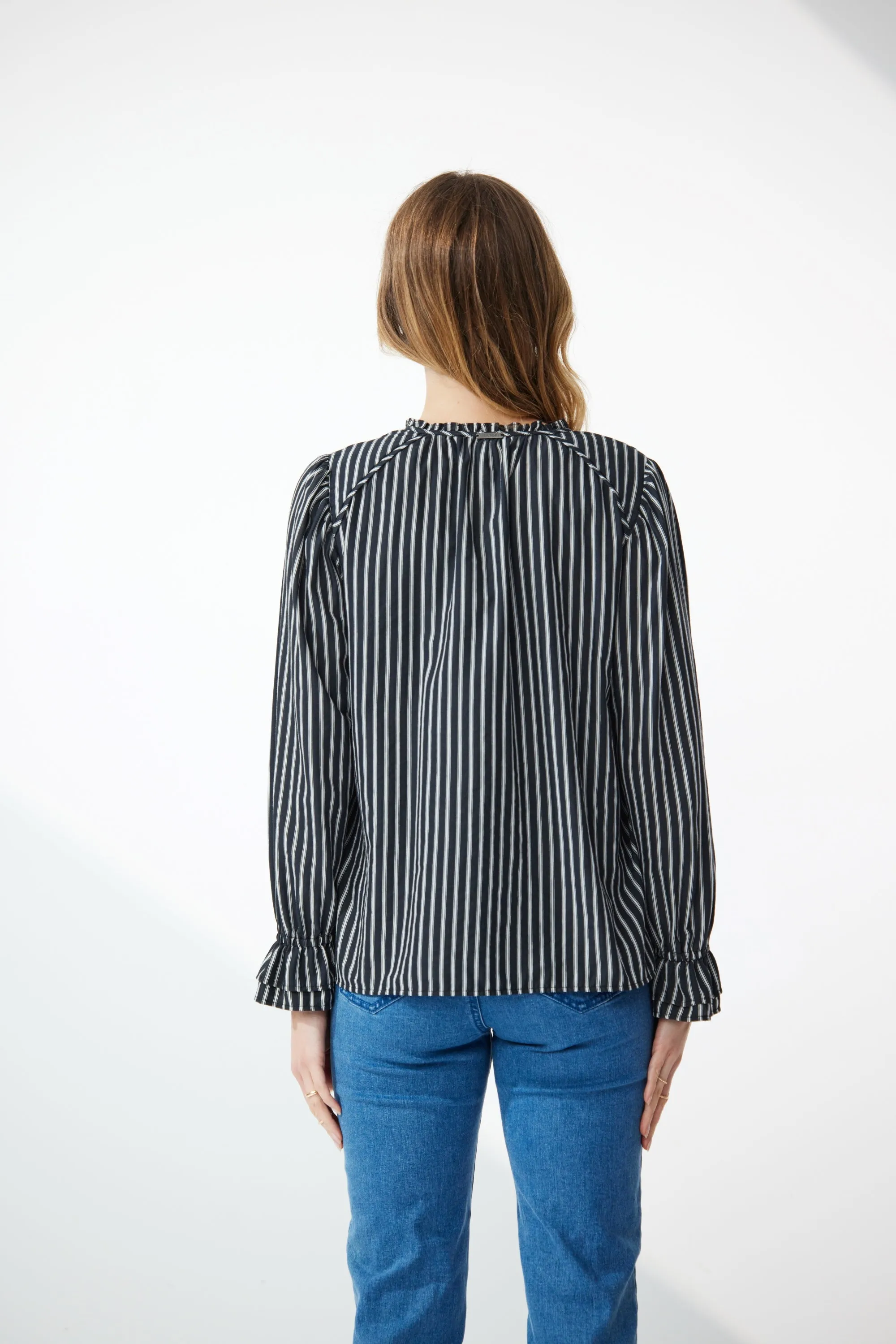 Atlanta Stripe Blouse