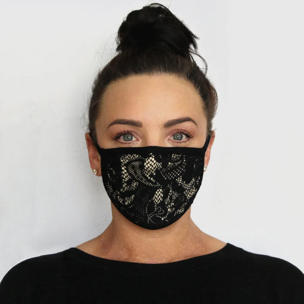 Australian Made Limited Edition Lace Face Mask