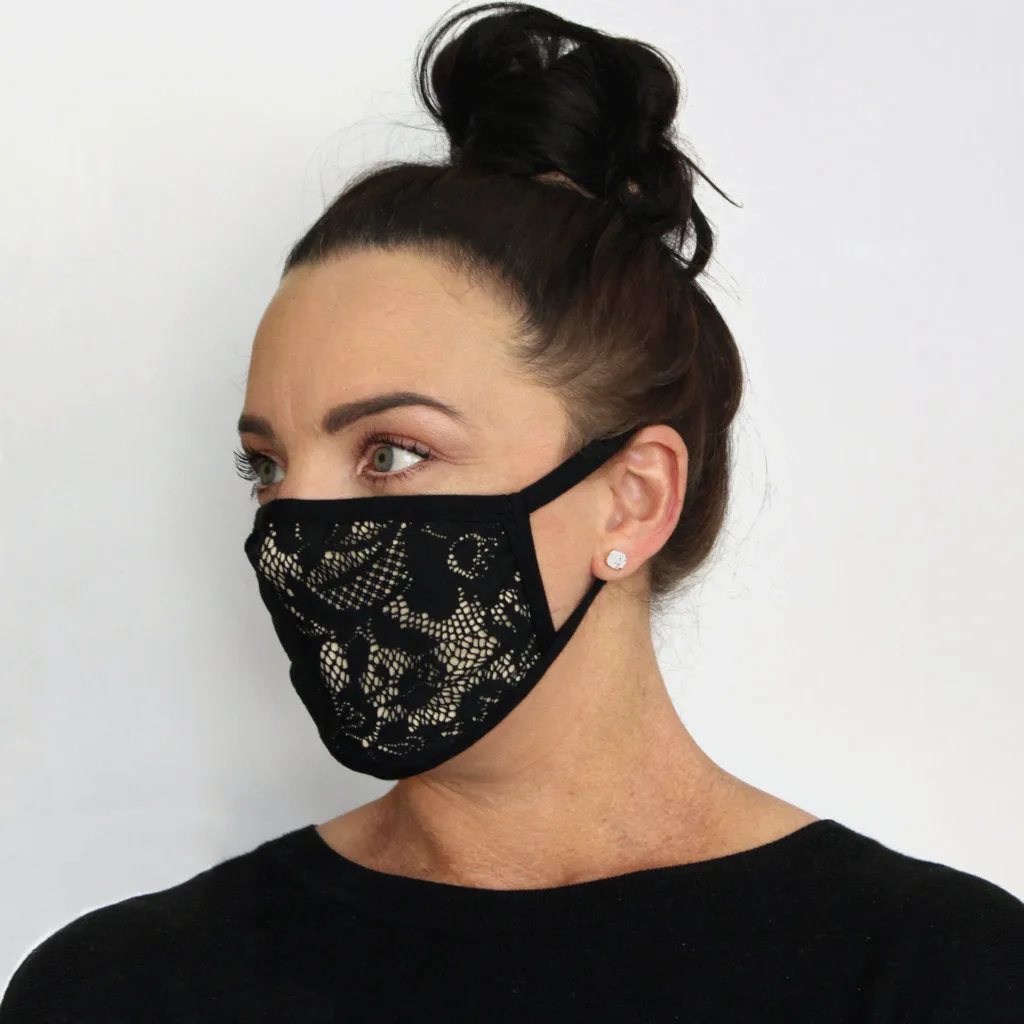 Australian Made Limited Edition Lace Face Mask