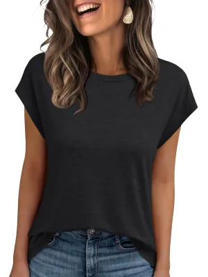 AUTOMET Womens Summer Tops Going Out Workout Outfits Spring T Shirts Business Casual Dressy Fashion Trendy Clothes 2025.