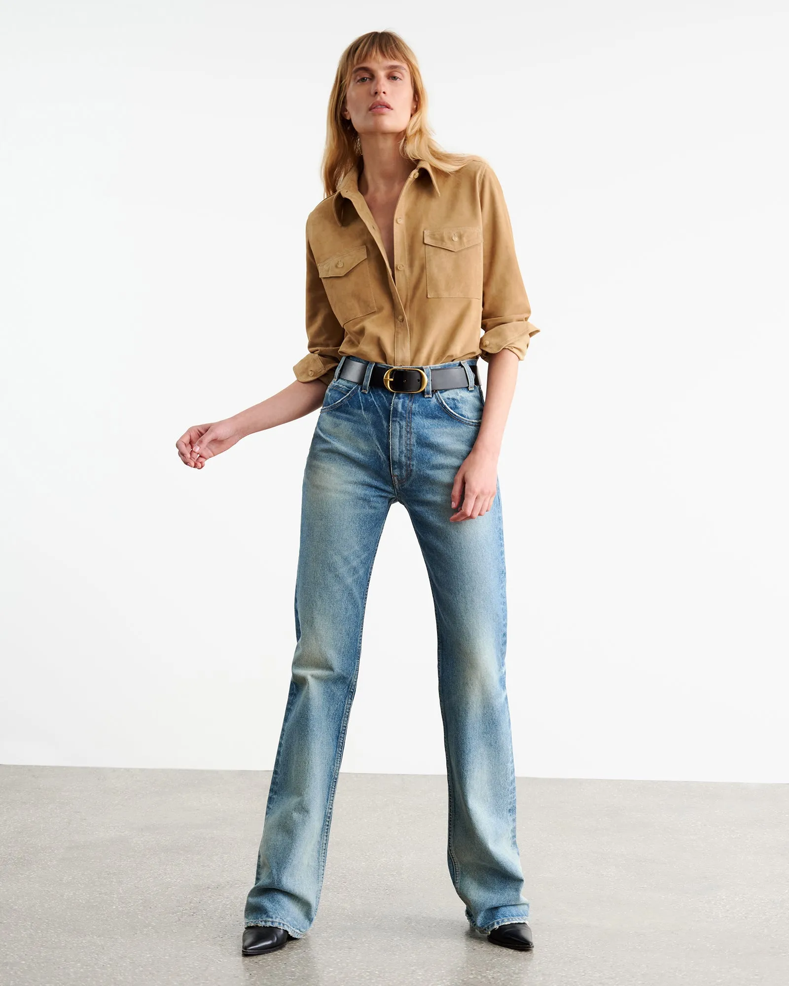 AVA SUEDE SHIRT