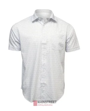 Back Bay Bamboo Soft Touch Print Short Sleeve Shirt