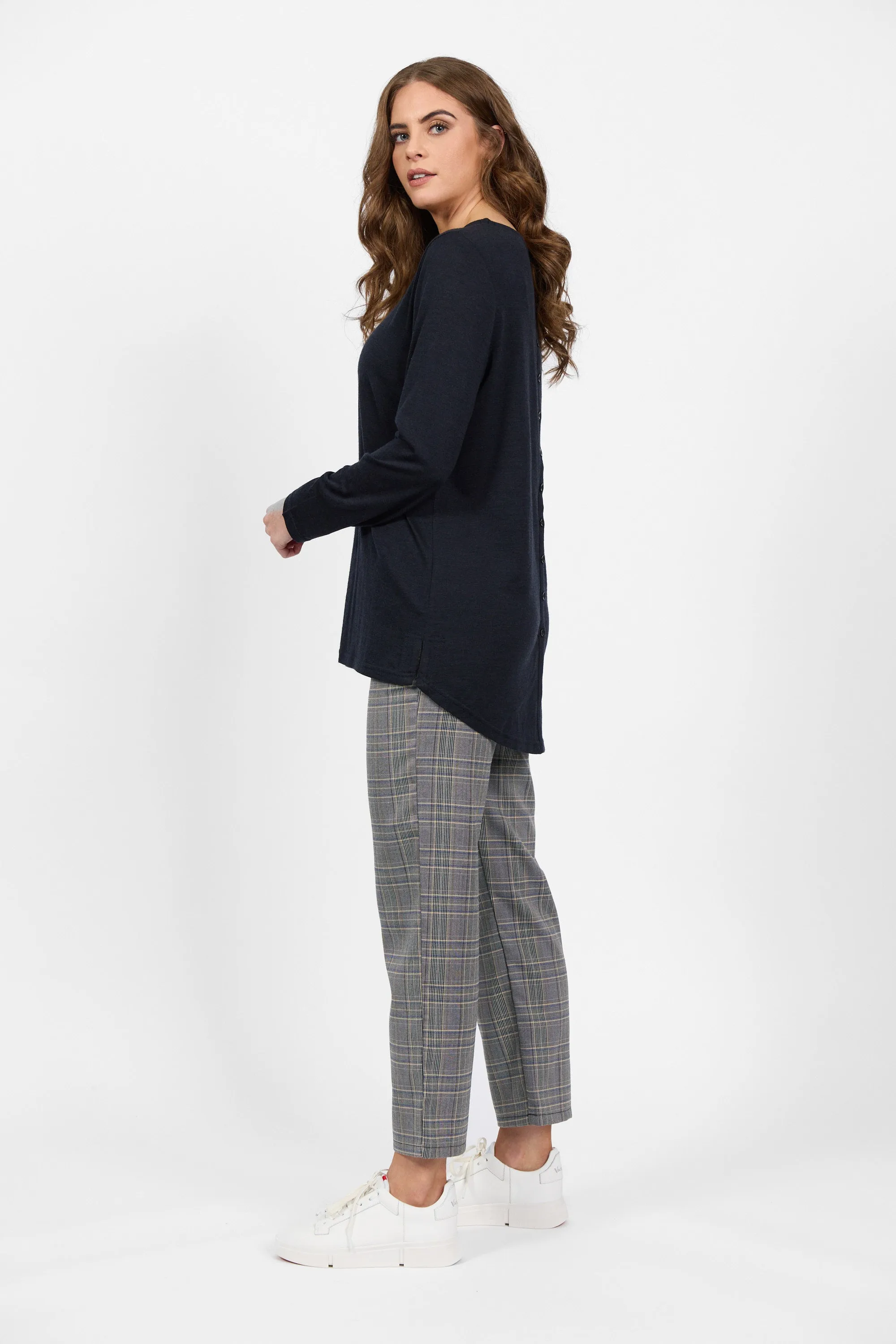Back Button Placket 4349