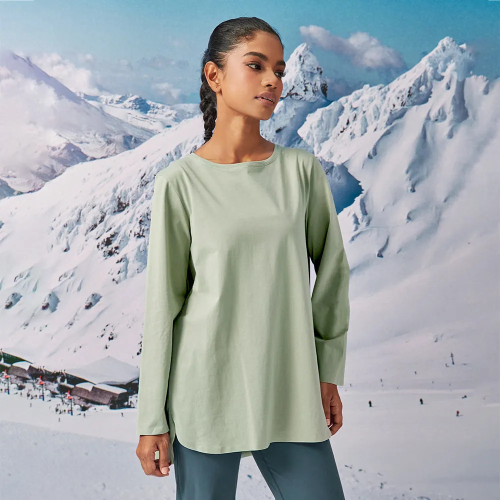Back Pleated Top - Sage