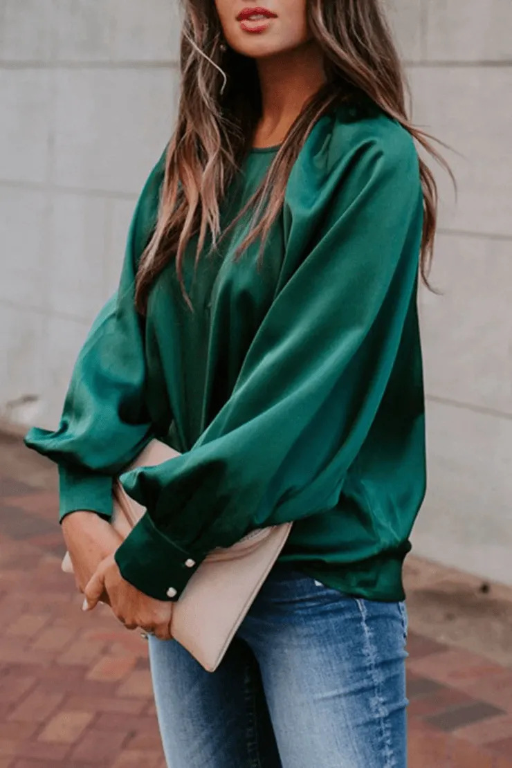 Basic Casual Blouse (2 Colors)