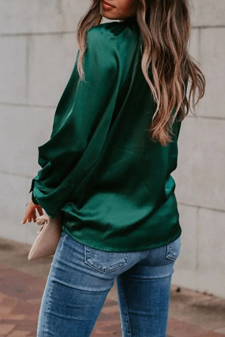 Basic Casual Blouse (2 Colors)