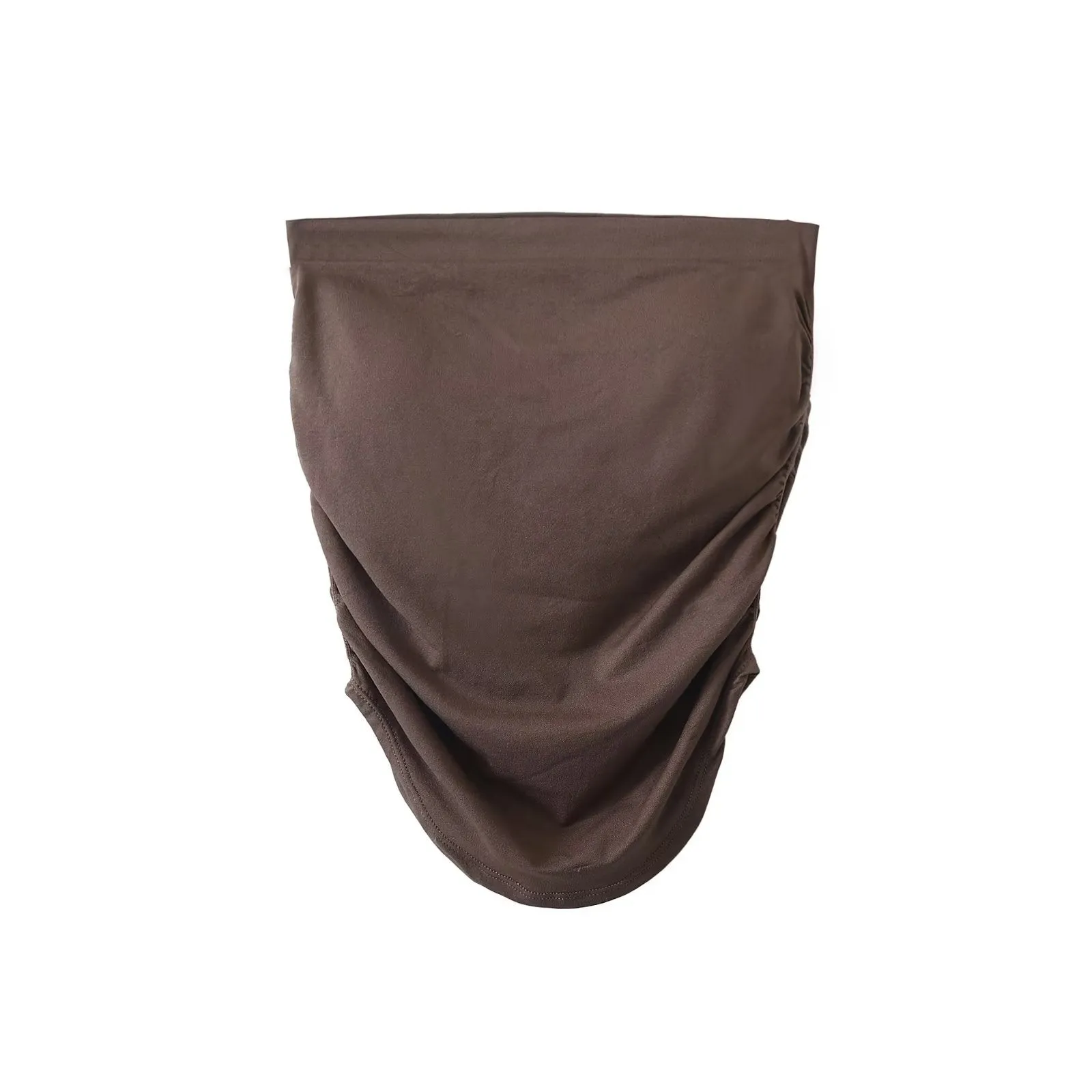 Basic Ruched Side Tube Top