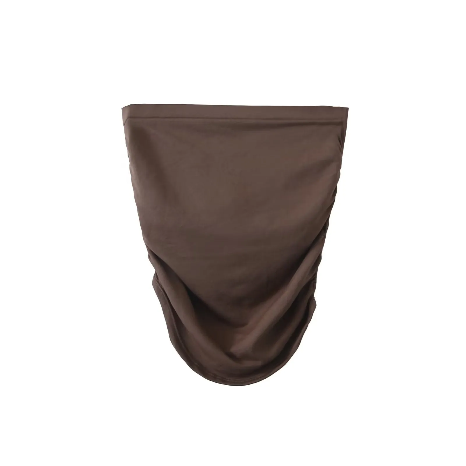Basic Ruched Side Tube Top
