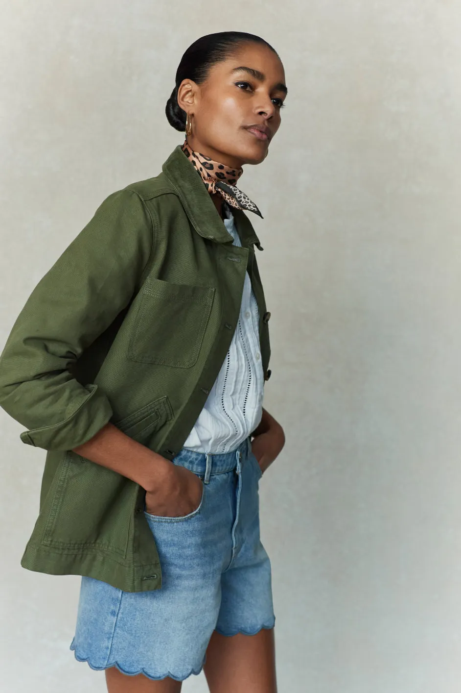Beau Jacket - Moss Green